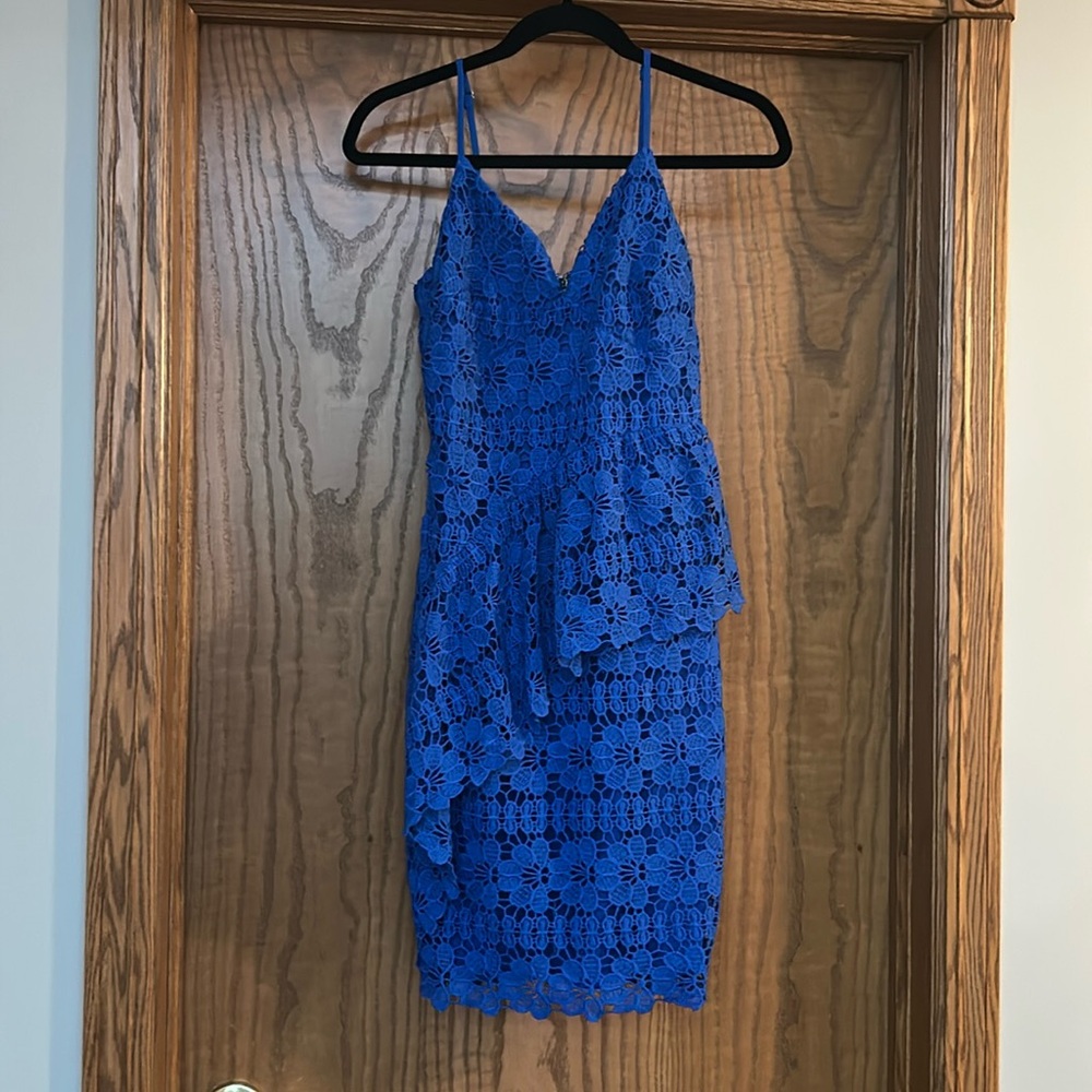 Summer wedding dress. Classy and flattering! Lulu’s royal blue size Small